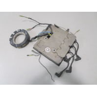 187581 398-5454A63 Mercury Mariner 40 Hp 4 Cyl Outboard Stator & Ignition System