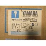 13" x 23 Pitch Painted Stainless "K" Prop for Yamaha Outboard 60-140 Hp