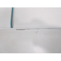 1990 Sea Ray 160 Bow Rider 16' Marine Boat Rear Jump Seat Cushion Set White/Teal