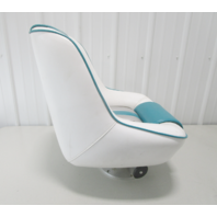 1990 Sea Ray 160 Bow Rider Boat Marine Captains Chair Seat 25" Tall x 20" Wide