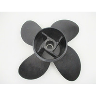 O4345 13.5 x 15P 4 Blade Composite Prop for Evinrude Johnson 40-140HP 13 Spline