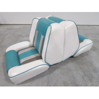 1990 Sea Ray 160 Bow Rider 16' Boat Back to Back Seat White Teal