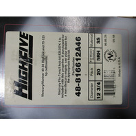 48-816612A46  High Five Blade Stainless Prop 20 Pitch 40-125hp 4 1/4" Gear Case