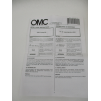 5007421 Evinrude/Johnson/OMC VRO Fuel Pump Oil Injector 0438404 5004562