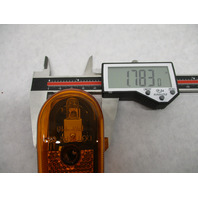 E116A Anderson Marine Trailer Amber Wedge Clearance/Side Marker Light w/ Reflex