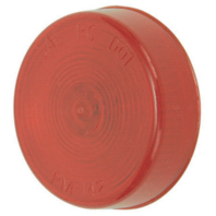 143R Peterson Marine Trailer 2-1/2" Round SEALED CLEARANCE/MARKER LIGHT-Red