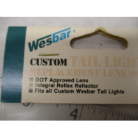 3316 Wesbar Boat Trailer Tail Light Red Replacement Lens