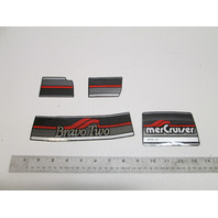 37-13722A90 Decal Set Mercruiser Bravo Two Sterndrive Engines