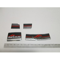 37-13722A90 Decal Set Mercruiser Bravo Two Sterndrive Engines