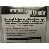 51070 ProMariner Battery Bank Cable Extender 15 Ft for On-Board Marine Chargers
