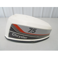 2C538712 Chrysler Outboard 7.5 Hp Engine Cowling Motor Cover Top Hood 1979