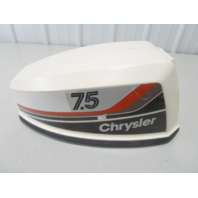 2C538712 Chrysler Outboard 7.5 Hp Engine Cowling Motor Cover Top Hood 1979