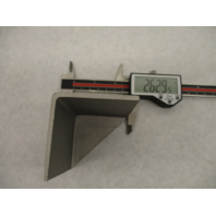 Replacement Pontoon Boat Deck Corner Cap Aluminum 90 Deg 3.61"L  X 3.25"H