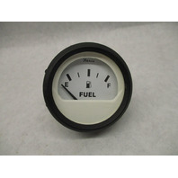 12901 Faria EURO SERIES GAUGE, WHITE 2" Fuel Level Gauge for Marine Engines