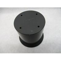 Boat FLUSH MOUNT DRINK CUP HOLDER 2.83"D x 3"H; Black Plastic