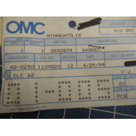 3852834 Flywheel Gasket for OMC Cobra Volvo Penta Stern Drive Engines