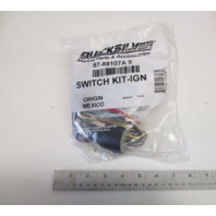 87-88107A5 Mercury Mariner 55-125 Hp Outboard 3 Position Ignition Switch & Keys OEM