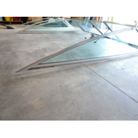 1990 Sea Ray 180 Bowrider Marine Boat Windshield Walk Through Window Glass