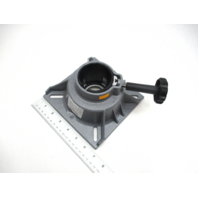 Springfield 2-3/8 Powder-Coat Aluminum Boat Pedestal Seat Mount Non-locking