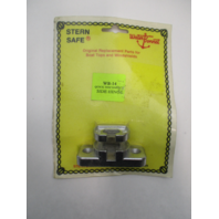 Water Bonnet WB-14 Chrome Bimini Quick Disconnect Hinge