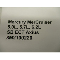 Wiring Diagrams for Mercury Mercruiser 5.0L 5.7L 6.2L SB DTS & ECT Axius Harness