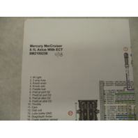 90-879172230 Wiring Diagram for Mercury Mercruiser 8.1L BB Axius Emissions Control