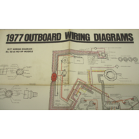 1977 Evinrude & Johnson Outboard Wiring Diagrams 85-200 Hp Models