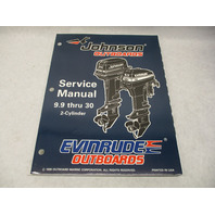 507122 Evinrude Johnson Outboard Service Repair Manual "ED" 9.9-30 HP 2-CYL 1996