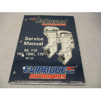 507127 Evinrude Johnson Outboard Service Repair Manual "ED" 90-175 HP 60 LV 1996