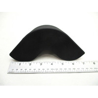 4710 Pontoon Boat Black 3 1/2" Tall 90 Degree Rounded Corner Cap