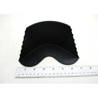 4710 Pontoon Boat Black 3 1/2" Tall 90 Degree Rounded Corner Cap