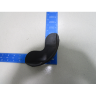 4715 Pontoon Boat Black 4" Tall 90 Degree Rounded Corner Cap