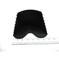 4715 Pontoon Boat Black 4" Tall 90 Degree Rounded Corner Cap