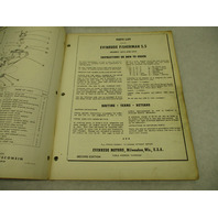 1956 Evinrude Outboard Complete Parts Catalog Lightwin DuckTwin Fleetwin Fastwin