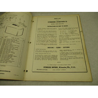 1956 Evinrude Outboard Complete Parts Catalog Lightwin DuckTwin Fleetwin Fastwin