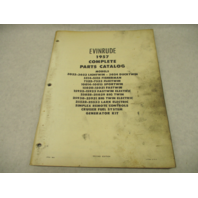 1957 Evinrude Outboard Complete Parts Catalog Lightwin DuckTwin Sportwin Fastwin