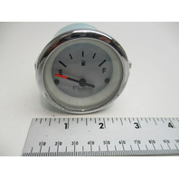 79-895291A41 Fuel Level Gauge Kit Mercury Outboard 2 Inch White Chrome