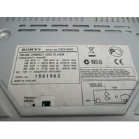 Sony CDX-M10 Marine AM/FM CD, MP3, WMA Receiver with Front-Panel Auxiliary Input