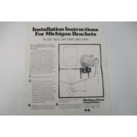 Michigan Wheel Sliding Motor Bracket Transom Mount  for up to 20hp Max.