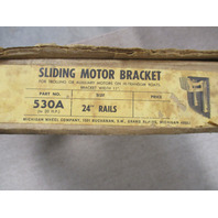 Michigan Wheel Sliding Motor Bracket Transom Mount  for up to 20hp Max.