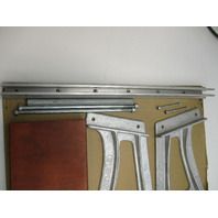 Michigan Wheel Sliding Motor Bracket Transom Mount  for up to 20hp Max.