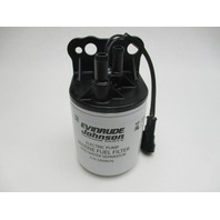 5005953 Evinrude Johnson Outboard Fuel Filter Sensor & Bracket w/Filter 5009676