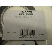 18-3829 HEAD GASKET for YAMAHA 6J8-11181-00-00, 6J8-11181-A1-001 25  30 C30