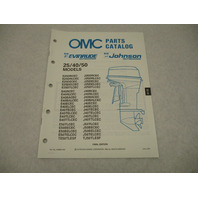 NOS 432888 OMC Evinrude Johnson 1989 Outboard 25/40/50 HP Parts Catalog