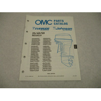 NOS 432888 OMC Evinrude Johnson 1989 Outboard 25/40/50 HP Parts Catalog