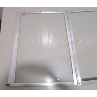 Bayliner Capri Center & Port Left Front Windshield Window 21.5 x 24.5 x 27.5 x 27