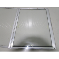 Bayliner Capri Center & Port Left Front Windshield Window 21.5 x 24.5 x 27.5 x 27