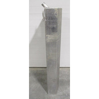 Aluminum Marine Boat Gas Tank Fuel Cell 35 Gallon 52" X 23 1/2" X 7 3/4"
