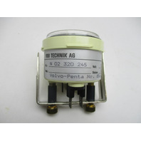 856811 OEM Volvo Penta 250°F Marine Water Temperature Thermometer Temp Gauge