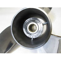 Stainless Steel 22 Pitch Raker Prop Evinrude Johnson 75-140HP Right Hand + Hardware